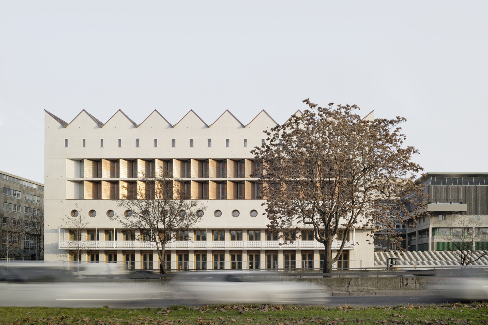 Annex to the Württemberg State Library in Stuttgart