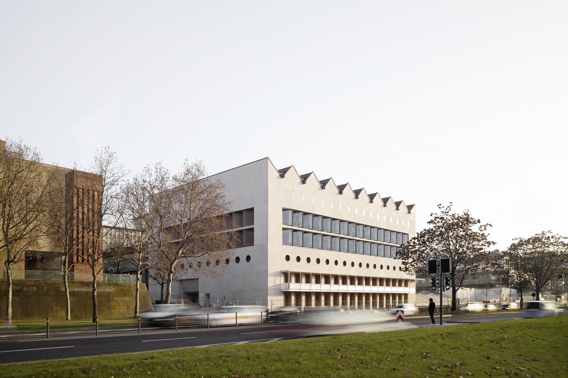 Annex to the Württemberg State Library in Stuttgart